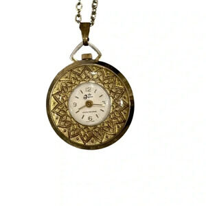 Vintage Burgana Watch Necklace